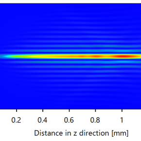 Uniform Long Focal Depth Diffraction