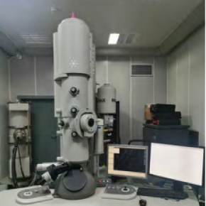 HIGH RESOLUTION TRANSMISSION ELECTRON MICROSCOPE