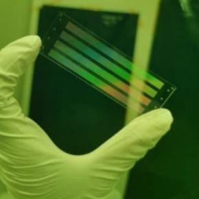 测序芯片用纳米井流动槽